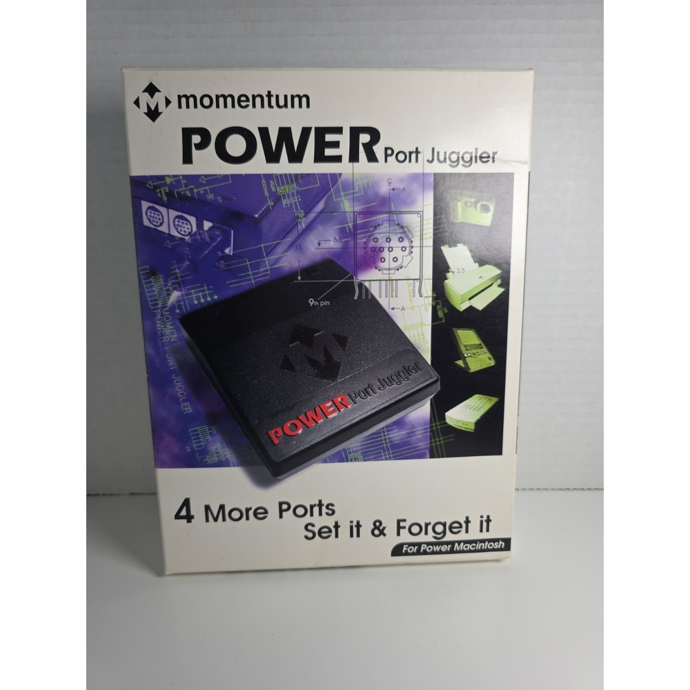Vintage momentum POWER Port Juggler For Power Macintosh
